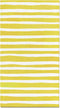 KTHONIOMANTE 200PCS Yellow & White Stripe Guest Napkins, 2 Ply Disposable Paper Pack,