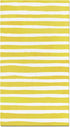 KTHONIOMANTE 200PCS Yellow & White Stripe Guest Napkins, 2 Ply Disposable Paper Pack,