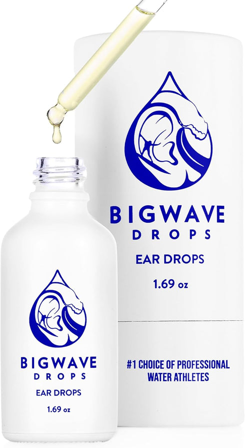 Fast-Acting Ear Drops - Preferred by Professional Athletes for Ear Discomfort, Infections, Swimmer’s Ear, Clogged Ears