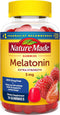 Nature Made Melatonin 5mg Extra Strength Gummies - 100% Drug Free Sleep Aid for Adults, 70 Day Supply