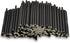 Paper Cocktail Straws 5 inch - 500 ct. Biodegradable Small Black Drinking Straws for Restaurant, Bar, Food Services
