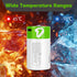 seyyen 6 Pack,7500mWh 1.5V 4 1 Lithium Rechargeable D Batteries High Capacity Li-ion D Batteries with in USB-C Charge