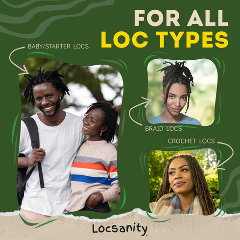 Locsanity Daily Moisturizing Spray, Passion Fruit Hair Scalp Moisturizer for Dreadlocks and Sisterlocks