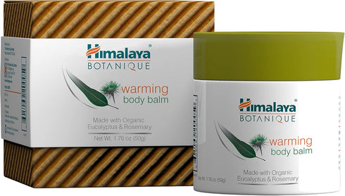 Himalaya Botanique Warming Body Balm - Long Lasting Comfort for Relaxation, 1.76 oz