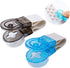Pills Taker 2pcs Tablet Puncher Pill Blister Package Opener, Gray x1 + Blue x1