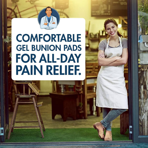 Dr. Frederick's Original Bunion Sleeves - 2 ct, Orthopedic Relief Socks with Gel Pad Cushion for Big Toe