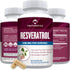 Resveratrol Supplement 1200mg - Japanese Knotweed Resveratrol Capsules, High Potency Trans Resveratrol for Healthy