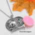 Set 316L Perfume(Style1) Essential Oil Diffuser Necklace Aromatherapy Oils Jewerly for Women Elephant Locket Pendant