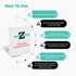 ZeroSweat Underarm Sweat Pads - Natural Disposable Absorbent Pads (50 Pads)