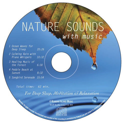 Nature Sounds with Music, Deep Sleep Music for Relaxation and Healing