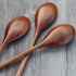 Wooden Spoon Fork Knife Eating Flatware Set - Portable Utensil Set with Case, Reusable Wooden Cutlery, 2 Spoons, 2