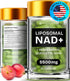 NMN Supplement Alternative, High Absorption NAD, Resveratrol, Berberine, 60 Capsules