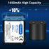 Mihobatt 5-Pack CR-P2 6V 1650mAh 223A, DL223A, EL223AP, 2CR-P2 Battery, Lithium Replacement