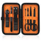Manicure Set Men Nail Clipper Set, Personal Care Nail Grooming Kits Travel Nail Care Tools Gift for Men Women