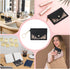 Mozeat Lens 1 Pack Packet 4.3 3 Inch Birth Control Pill Case Sleeve X PU Leather Wallet Pill Holder Privacy Protection
