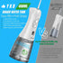 YKB 400ml 8 IPX7 Water Flosser for Teeth, Modes Portable Water Flosser Cordless with Digital Display, Travel Water Oral