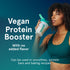 Puori Vegan Plant Protein Enhancer Powder, 25 Servings, Neutral Flavor Pea Protein with Algae Calcium