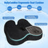 DailyCuddles Tailbone Wheelchair Seat Cushion, Premium Memory Foam Office Chair Cushion, Supportive Donut Pillow