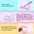 3 Reusable Dental Floss Handles with 300 Dental Floss Refill Heads, Colorful Interdental Toothpick Flosser