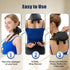 Npmkx 2026 Neck Massager with Heat, Black Neck and Shoulder Massager for Pain Relief Deep Tissue-Portable Cordless