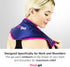 Magic Gel Neck Ice Pack - Reusable Cold Wrap for Neck, Shoulders, Back - Soft Flexible Freezer Pack for Icing