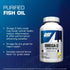 GAT SPORT Omega-3 Fish Oil, High Potency EPA, DHA, Brain & GLP1 Support, 90 Softgels
