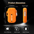 LcFun Electric Lighter - USB C Rechargeable, Windproof Waterproof Flameless Dual Arc Plasma Lighter with Lanyard