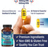 NEW AGE Omega 3 Fish Oil 2500mg Supplement, 90 Softgels - Immune & Health Support, Non-GMO, EPA, DHA