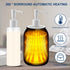 SUQAEEI Massage Oil Heater Warmer,with / Switchable Display, Two Oil Dispenser BottleConstant Temperature, Salon
