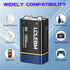 LCLEBM 9V -4 Packs Battery