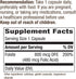 Nature's Way Folic Acid, 800 mcg DFE per Serving, 100 Capsules