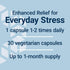 Life Extension Enhanced Stress Relief, Lemon Balm Extract, L-theanine, Gluten-Free, 30 Capsules