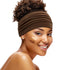 S&N Remille Wide Boho Headbands for Women, Extra Large Turban Hairband Accessories 3 Pack