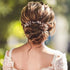 Unicra Bride Wedding Crystal Hair Pins - Bridal Rhinestone Hair Pieces, Wedding Accessories for Women (Pack of 2, Rose