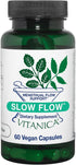 Vitanica Slow Flow, Menstrual Flow Support, 60 Capsules, Vegan (Slow Flow Pro Logo)