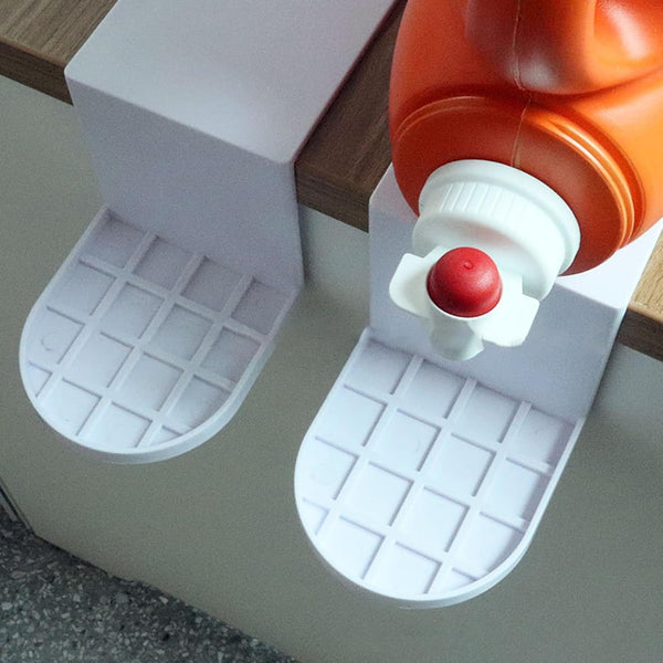 NEREIDS NET Detergent Cup Holder Strong Load Bearing No More Leaks ABS Laundry Detergent Drip Catcher Organizer