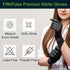 FifthPulse Black Nitrile Medical Gloves, Medium 100 Count Surgical Grade Latex Free Disposable Gloves
