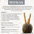 Miswak Sticks for Teeth, Natural Toothbrush, Sewak Toothbrush, Golden 8 Inch (Long, 1) for Whiter Teeth