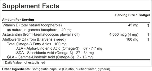 ANDREW LESSMAN Astaxanthin 30 Softgels - 4000 mcg Natural Astaxanthin, Powerful Anti-Oxidant Carotenoid. Protection for Eyes, Heart, Skin and More. No Additives. Easy to Swallow Softgels