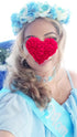 Vivivalue Floral Crown Flower Garland Headband, Floral Headpiece Halo for Wedding Party Photos