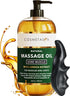 Cosmetasa Sore Muscle Massage Oil - Deep Tissue Massager with Arnica, Peppermint, Chamomile, Lavender 8.8 Fl Oz
