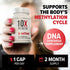 10X Health 5 MTHF Supplement, 60 Capsules, Methylated Multivitamin with Magnesium for Brain & Heart Health