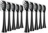 Mullburry Replacement Toothbrush Heads Compatible with Gleem Electric Toothbrush, W Shape Design Planted