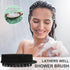 Upgrade Body Scrubber and Hair Shampoo Brush, Premium Silicone Loofah, Exfoliating Shower Scrubber, Scalp Massager for