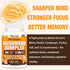 Tioewque 20 1 120 Brain Supplements for Memory and Focus, Mushroom Supplement, in Mushroom Complex with Lions Mane