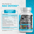 Clean Nutraceuticals NAC Supplement - N-Acetyl Cysteine 1000mg, Vitamin D3, K2 & More - 60 Count
