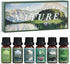 SALUBRITO Essential Oils Set - Nature Fragrance Oils Set for Diffuser, Candle, Soap Making - Forest Pine, Ocean Breeze
