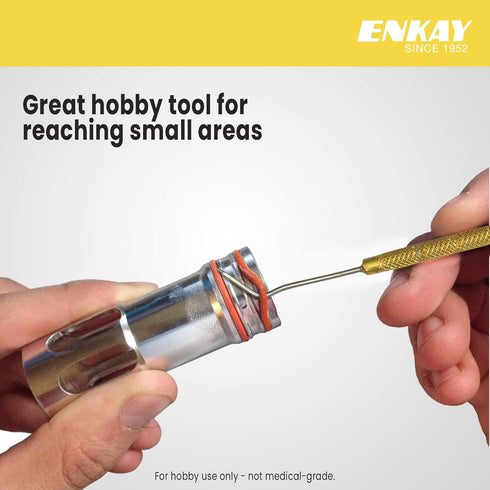 ENKAY Dental Pick Set with Colored Handles, 7 Pieces