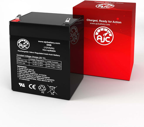 W03382 12V 5Ah AJC Battery Compatible with Firman Generator Battery