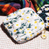 UUYYEO Daisy Sanitary Napkin Storage Bag Pouch Flower Period Bag Embroidery Menstrual Cup Pouches Menstrual Pad Bags